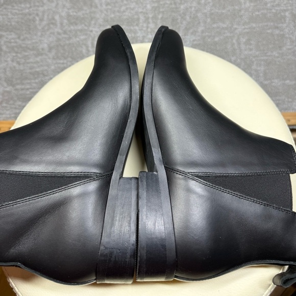 Nisolo Eva Everyday Chelsea Black Leather Pull On Boot Womens Size 8 - Picture 8 of 9
